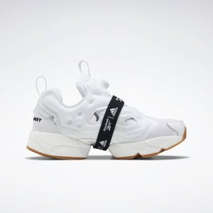 Adidasy Damskie Reebok InstaPump Fury Boost Białe/Czarne PL 26AGLVD